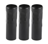 SEAFRONT 10 Pièces E14 Tube en Métal pour Bougie Base de Lampe Tube Bougie Support de Lampe Tube Bougie Support de Lampe Base de Lampe Accessoires D'éclairage 25x80mm (Le noir)