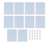 SEAFRONT 10 Pièces Kit de Carte de Rétroéclairage LED CMJN Lumière D'Imprimante 3D PCB pour Imprimante 3D Série P1 X1 A1 Panneau de Lumière Blanche avec Câble USB