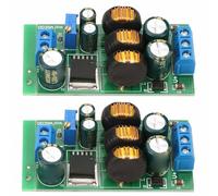 SEAFRONT 2 Pièces Carte Convertisseur de Tension 20 W Module Abaisseur DC-DC 3-30 V Module Abaisseur Réglable 3-30 V Réglable avec Borne pour Alimentation ADC DAC