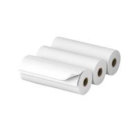 SEAFRONT 3 Rouleaux de Papier Thermique Entièrement Collant de 77 X 30 Mm, sans BPA, étanche, Résistant à L', Antifriction, Conservation de 10 Ans pour A9 A9s A9 Pro (Papier thermique entièrement