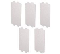 SEAFRONT 5 Pièces Four à Micro-Ondes Mica, Feuille de Plaque de Mica Micro-Ondes Plaque de Protection en Carton Micro-Ondes Accessoire de Réparation de Remplacement