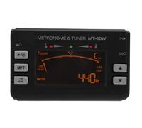 SEAFRONT Accordeur Métronome, Instrument électrique LCD avec 3 Modes de Micro pour Guitare, Violon et Saxophone (Instrument à vent MT-40W)