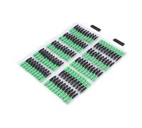 SEAFRONT Adaptateur Fibre Optique SC UPC ABS - 100pcs Réutilisable Connecteur Rapide