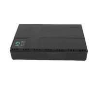 SEAFRONT Alimentation de Secours par Batterie Mini UPS 10 400 MAh avec Sorties Multiples pour Routeurs, Modems, Caméras de sécurité, Smartphones, Télécopieurs, Enregistreurs D'empreintes (Prise UE)