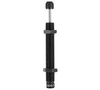 SEAFRONT Amortisseur à de Pression M14 X Course de 20 Mm, 22 Nm | Alliage et Acier Inoxydable, Amortisseur de Vérin Pneumatique, Amortissement autorégulé, Réduction du Bruit, Filetage M14