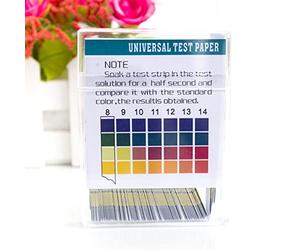 SEAFRONT Bandes de Test PH 200 Comptes, Tableau de Couleur 15 Secondes, | Papier PH, Plastique, Eau, Urine, Salive, Sol, Aquarium, Usage Domestique, Lecture des Couleurs en 15 Secondes, 2 Boîtes de