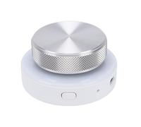 SEAFRONT Bouton de Contrôleur Multimédia Bouton Personnalisable Contrôle du Volume avec Lumière RVB 2,4 G BT5.0 USB C Filaire pour Station de Travail Audio Numérique Blanc