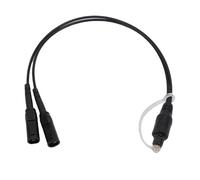 SEAFRONT Câble Audio à Fibre Optique 1 Entrée 2 Sorties Mâle vers Femelle Cordon Répartiteur SPDIF pour Amplificateur de Puissance Numérique Transfert Audio Stéréo Stable Connexion