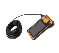 SEAFRONT Caméra Endoscopique à Double Objectif Caméra D'inspection Endoscope 1080P HD avec écran LCD de 4,3 Pouces 8 Lumières LED Réglables IP67 étanche pour L'entretien de la Maison des (5 mètres)