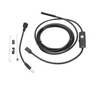 SEAFRONT Caméra Endoscopique AN97-5.5 avec Port USB, Objectif 5, Mm IP67 70°, Endoscope d'inspection sans Fil Ultra Fin HD Serpent pour Smartphones, V DC étanche avec Lumière LED Réglable, Pratique