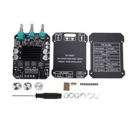 SEAFRONT Carte Amplificateur Bluetooth Double Canal, Module Audio Amplificateur 200W, for Systèmes Audio Domestiques et Projets électroniques