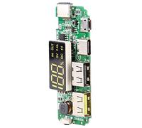 SEAFRONT Carte de Chargeur de Batterie PCBA H961 U, Ensemble de Circuits Imprimés, Module de Banque d'alimentation 5 V 2 A, Protection Contre Les Surcharges et Les Décharges, Affichage LED pour