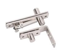 SEAFRONT Charnière Pivotante de Porte en Acier Inoxydable, Charnière Dissimulée Robuste, Rotation à 180 Degrés avec Distance D'extension Réglable