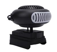 SEAFRONT Chauffage Portable avec Deux Ports USB, 2 Vitesses de Température, Rotation à 360°, Compatible avec Batterie au Lithium pour Atelier
