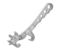 SEAFRONT Clé à Bonde Multifonction en Aluminium, clé à Tambour Durable et Outil D'ouverture de Seau, Outil de Levage de Couvercle de Baril pour Tambours de 5 à 55 Gallons