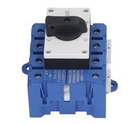 SEAFRONT Commutateur d'isolateur DC600V PV DC, Matériau Ignifuge PC, capacité de Coupure élevée, Interrupteur Solaire à 4 Pôles pour Usage Commercial et Domestique