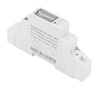 SEAFRONT Compteur électrique monophasé 230V 5-32A Rail DIN Affichage | Lecture électronique KWh, Montage sur Rail DIN de 35 Mm, Utilisation dans Armoire Sèche Intérieure, Systèmes CA 230V 50Hz,