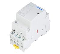 SEAFRONT Contacteur AC 4P 20A 4NO AC 24V 220V/230V, Module de Contact sur Rail DIN 35mm pour la Maison (24V)