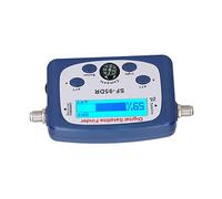 SEAFRONT Détecteur de Satellite TV Numérique Portable, Amplificateur intégré avec écran LED et Buzzer électronique, pour L'installation et Le Réglage des Antennes de Réception