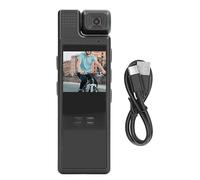 SEAFRONT Enregistreur de Cyclisme avec écran de 1, 3 Pouces, Vidéo de Cyclisme, Caméra de Sport à Clip Arrière Rotatif à 180 Degrés pour L'extérieur