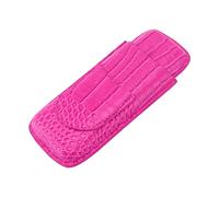 SEAFRONT Étui à Cigares en Faux Cuir à 2 Doigts, Porte-Cigare Hydratant, Boîte de Voyage Portable pour Les Affaires et Les Fêtes