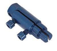 SEAFRONT Extracteur de Filetage de Tuyau Réglable, Dissolvant de Filetage de Soupape cassé en Carbone élevé 45# en Acier, Kit D'extracteur à Vis Facile pour 1/2 ", 3/4", 1 "Tuyau D'eau
