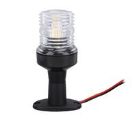 SEAFRONT Feu Arrière de Bateau, Feu de Navigation Marin 12 24VDC 3W, visibilité à 360 Degrés 2NM, étanche IP66 avec Ampoules LED COB pour Bateaux de Pêche, Yachts, Pontons
