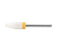 SEAFRONT Foret à Ongles en Céramique, Tête de Maïs, Lime à Ongles électrique de 6 Mm pour Polir, Remodeler et Sculpter les, Tige de 2,35 Mm, Outil Léger pour Salon et Usage Domestique (#5)