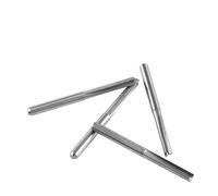 SEAFRONT Fraise à Double Coupe 3,175mm 10 Pièces Outils de Coupe | Carbure de Tungstène, MDF PVC Acrylique, Fraise CNC, Bord 17 Mm, Compatible Défonceuse, Longueur 38 Mm