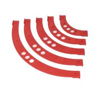 SEAFRONT Gabarit de Chanfreinage D'angle pour le Travail du Bois, Gabarit en Plastique Technique pour Défonceuse avec Marquage Précis des Rayons R100 à R300