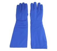 SEAFRONT Gants Cryogéniques à Basse Température, Gants de de la sécurité de la Glace Sec Liquide Gants 58 Cm, Poignets à Double Couture pour Champs Industriels, Empêcher la Congélation
