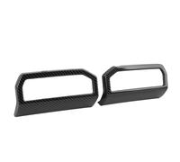 SEAFRONT Garniture Décorative de Sortie d'aération Latérale, Garniture de Tableau de Bord de Style Fibre de Carbone, Protection Contre Les Rayures, Installation Facile, Ajustement pour 2024