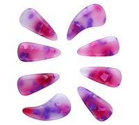 SEAFRONT Guzheng Finger Picks, Couvre-ongles en Polymère de Silicone pour Guzheng, Accessoires Réutilisables et Confortables pour les Musiciens (couleur du coucher du soleil)