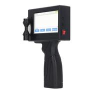 SEAFRONT Imprimante à Jet d'encre Portable, Mini Codeur à Jet d'encre Portable avec écran Tactile LED de 4,3 Pouces, Encre à Séchage Rapide Smart Cup, pour Code QR, Code à Barres, (Prise UE