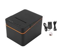 SEAFRONT Imprimante Thermique de Reçus de 80 Mm avec Bluetooth USB, Coupeur Automatique 250 Mm/s, Imprimante D'étiquettes Thermiques pour Petites Entreprises, pour Restaurant, Magasin de (Prise UE)