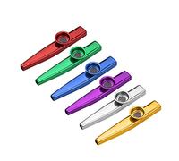 SEAFRONT Instrument Kazoo en Alliage d'aluminium, Portable, Facile à Jouer pour les Enfants et les Adultes, pour les Voyages et les Activités de Loisirs