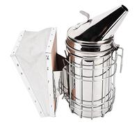 SEAFRONT Kit de Démarrage pour l'apiculture, Fumoir d'abeilles en Acier Inoxydable et Outils d'apiculteur de qualité pour Débutants et Experts