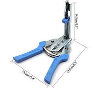 SEAFRONT Kit de Pinces à Anneaux, Pinces à Anneaux Multifonctions de Type M avec Outils Essentiels pour les Interventions et les Réparations d'urgence