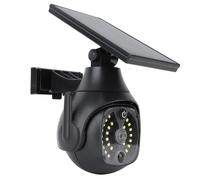 SEAFRONT Lampe de Détection Solaire étanche avec Caméra Factice, Lampe à Capteur de Mouvement pour la sécurité Extérieure