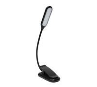 SEAFRONT Lampe de Pupitre, Lampe de Bureau Rechargeable par USB, luminosité Réglable pour la Musique de Piano et la Lecture (BLACK)