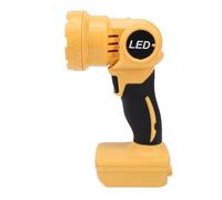 SEAFRONT Lampe de Travail LED sans Fil, Lampe de Poche 9 LED, Système Optique 1000 Lm 500 Lm, 2 Niveaux de luminosité avec Tête Rotative à 140 Degrés pour Réparation Automobile,