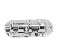 SEAFRONT Loquet Robuste pour Trappe de Bateau, Loquet de Casier Robuste en Acier Inoxydable 316, Finition Polie, Installation à 7 Vis pour Fenêtre, Porte, Trappe, Armoire sur Bateaux (3-5/8 Pouces)