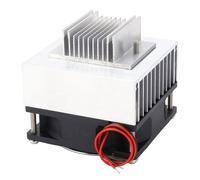 SEAFRONT Machine de Refroidissement à Semi-conducteur, DC12V 45W, Système de Refroidissement à Air Entièrement fermé avec Refroidisseur pour TEC1 12706 12705 12703 12715