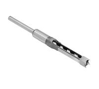 SEAFRONT Mèche à Mortaiser Carrée, Queue Ronde (12,7 mm) | Construction en acier allié, flûte à copeaux en forme de U, démarrage de coupe stable, pour machines à bois