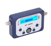 SEAFRONT Microprocesseur Portable Controced Satellite Finder, LCD Afficher Le Signal de Signal rétro-éclairé avec Une Large Plage de Fréquences, Une Précision de sensibilité élevée pour