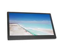 SEAFRONT Mini Moniteur 13, 2 Pouces en Acier Inoxydable HD Réglable Petit Moniteur Portable Haute Résolution écran LCD HD pour Ordinateur de Voiture AC 100-240 V