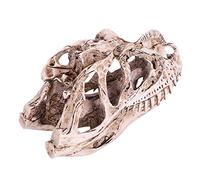 SEAFRONT Modèle de Crâne de Dinosaure Réaliste, Décoration de Bureau à Domicile, Statue de Squelette Réaliste en Résine pour l'enseignement Accessoire, Artisanat Décoratif de l'espionnage de