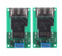 SEAFRONT Module de Relais D'isolement de Contrôle D'Optocoupleur Haute Puissance, Module de Relais isolé à Canal Unique, Déclencheur de Niveau Haut et Bas, Optocoupleur 30A