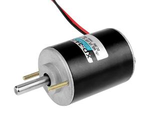 SEAFRONT Moteur CC à Aimant Permanent, Fil de Cuivre 12 V 24 V 30 W, Moteur électrique Haute Vitesse, 3 500 7 000 Tr/min CW CCW, Roulement à Billes à Faible Bruit pour Machine à Barbe à Papa,