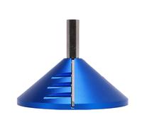 SEAFRONT Outil D'ébavurage 2 en 1 en PVC, Outil de Chanfreinage de Tuyau Extérieur Intérieur avec 3 Lames Intégrées pour Tuyau PVC CPVC ABS PP PE OD 0,92 Pouces à 3,89 Pouces ID 0,75